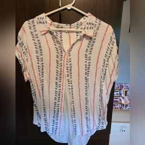 White Crow button-down, size medium